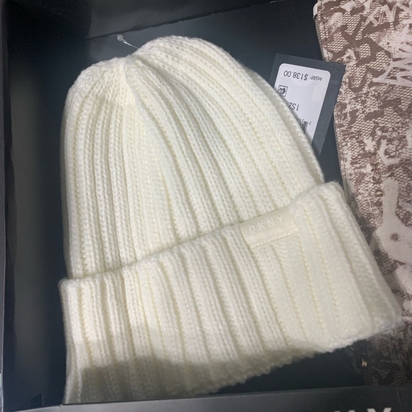DKNY beanie and pouch, NWT main image 5